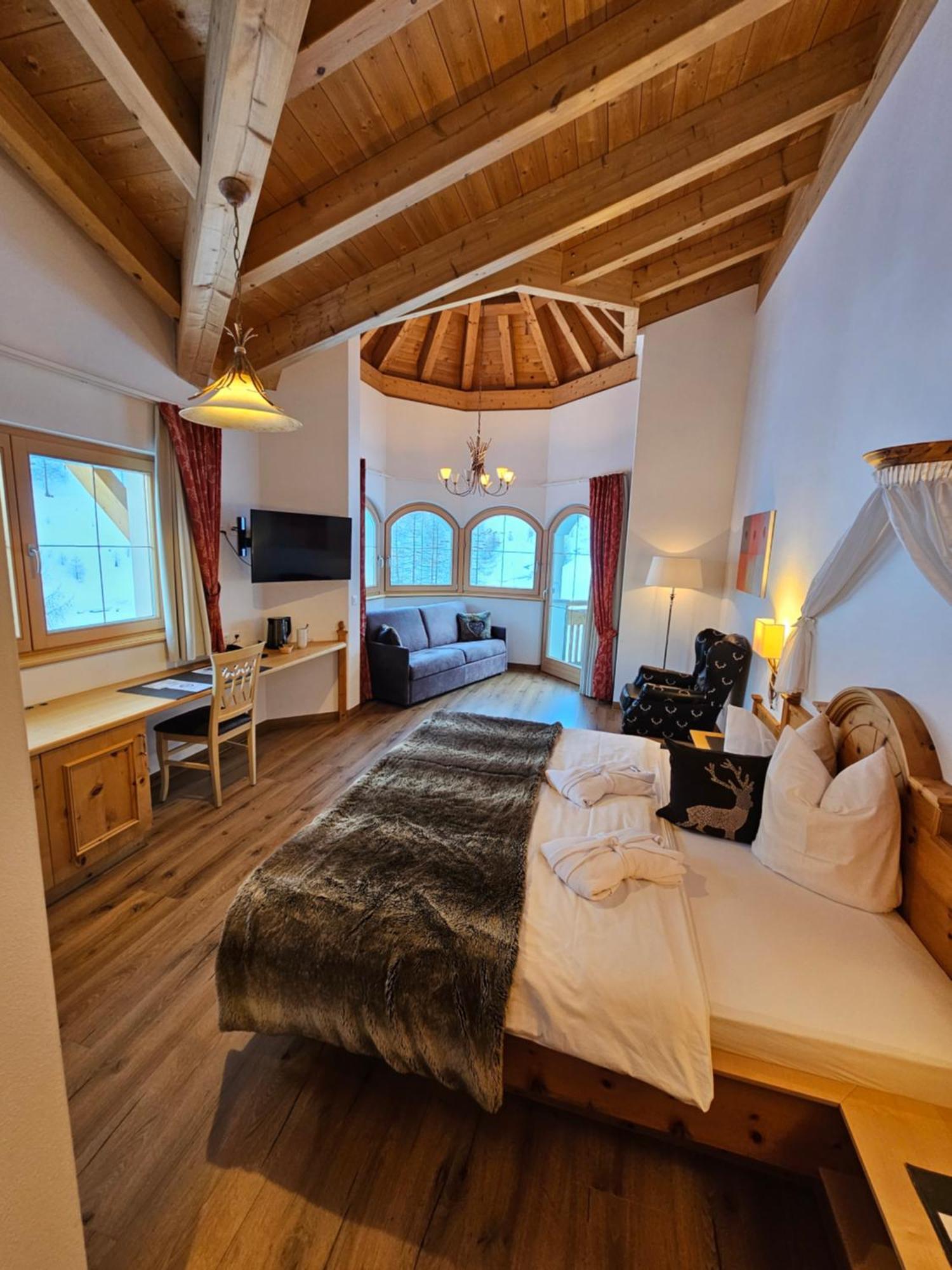 Chasa Castello Relax & Spa Samnaun Buitenkant foto