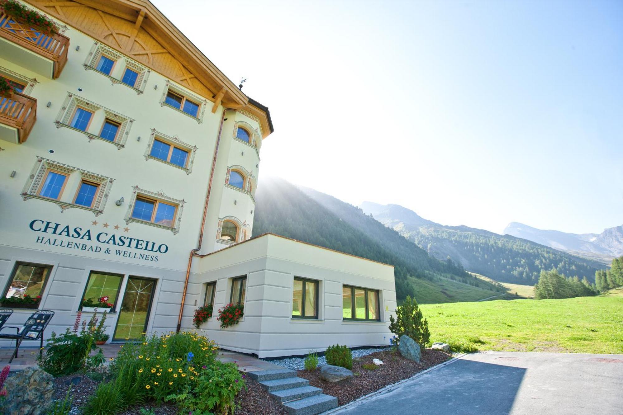 Chasa Castello Relax & Spa Samnaun Buitenkant foto
