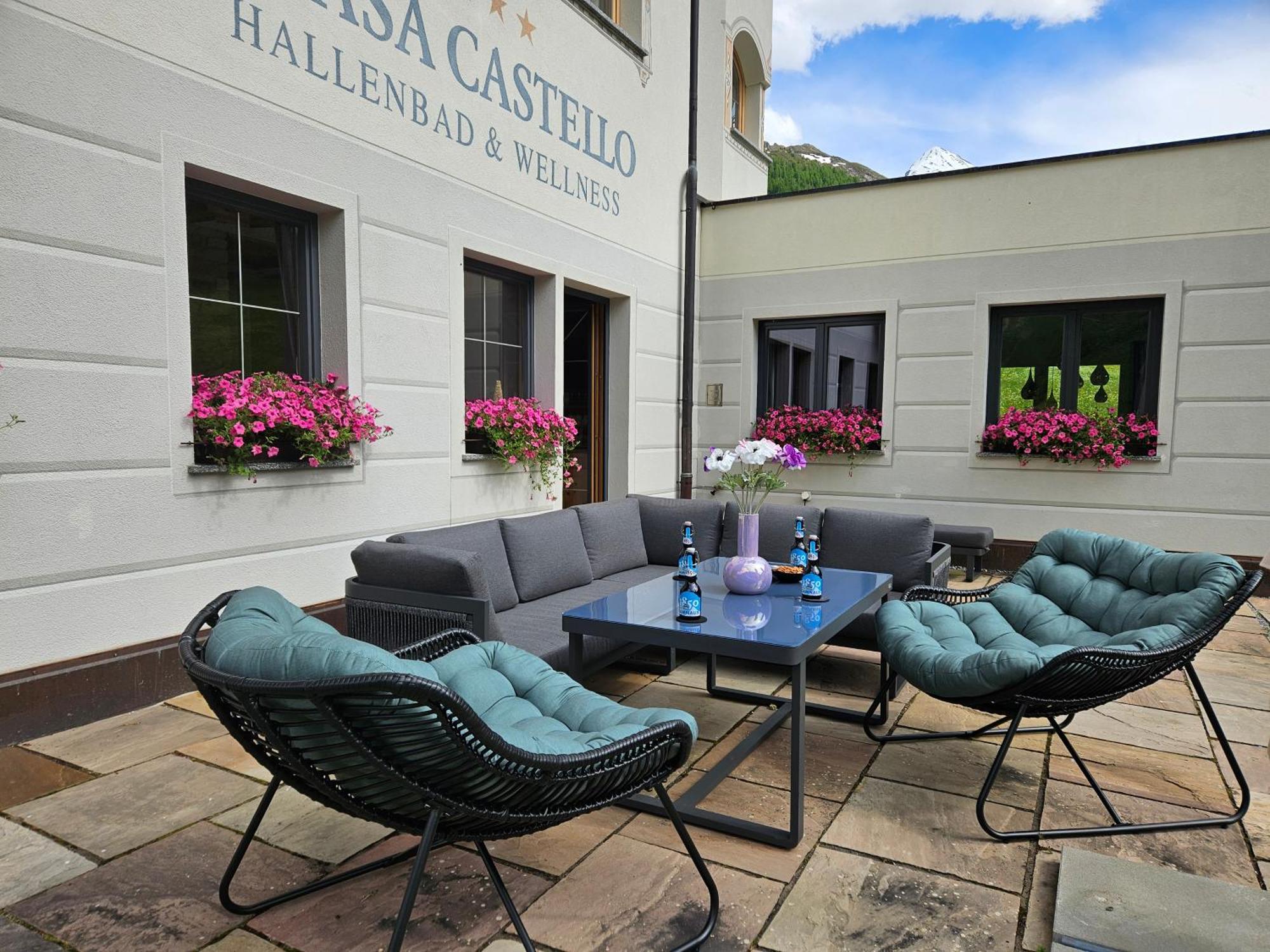 Chasa Castello Relax & Spa Samnaun Buitenkant foto